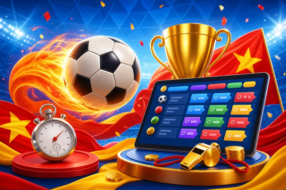 Sports betting on V.League and international football at Mu88